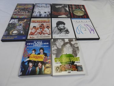 LOT OF 10 DVD's, USED