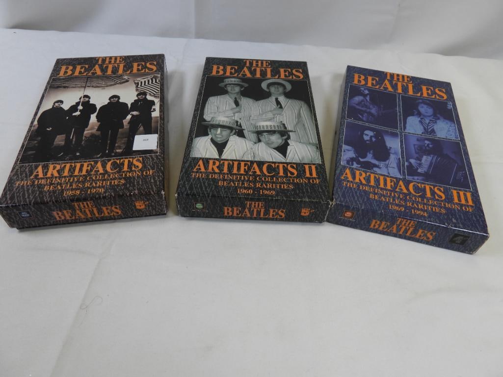 LOT OF 3 BOXED Collection of Beatles CD's BEFORE ANTHOLOGY WAS RELEASED (1 of 10)