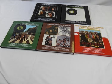 BEATLES LOT OF 5 used hardcover books