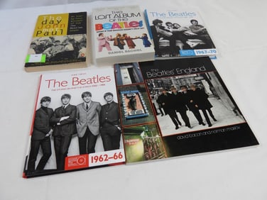 BEATLES LOT of 5 books