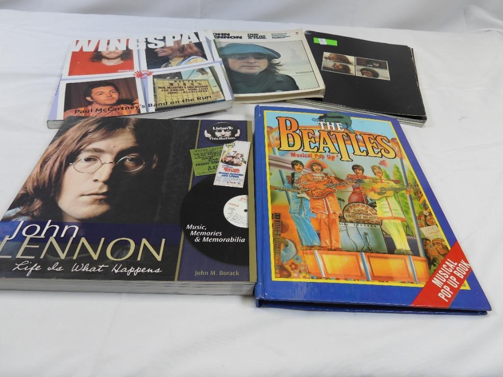 BEATLES LOT OF 5 used books (1 of 6)