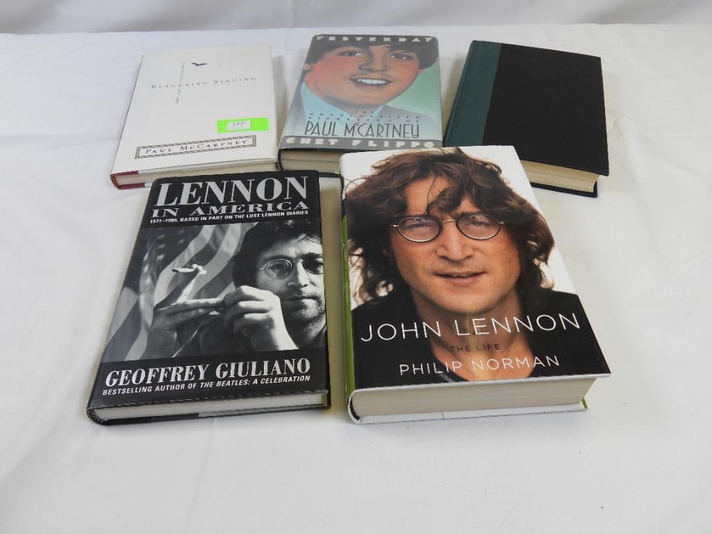 LOT OF 5 BEATLES hardcover books (1 of 4)