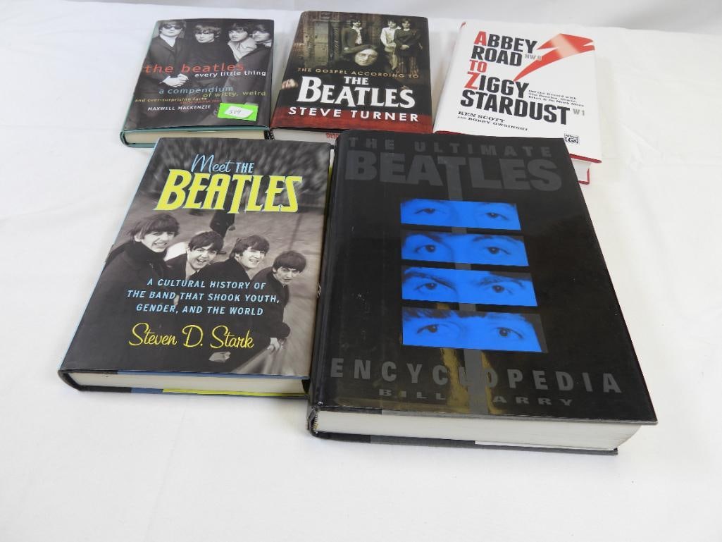 LOT OF 5 BEATLES hardcover books (1 of 3)