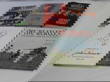 LOT OF 5 BEATLES hardcover books