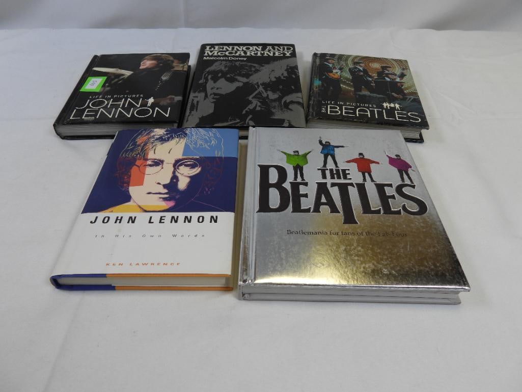 LOT OF 5 BEATLES hardcover books (1 of 6)