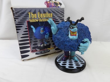 Chief Blue Meanie Collectable Figurine By ROCK ICONZ, BOXED, LIMITED EDITION, NUMBERED