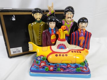 Yellow Submarine Beatles Figurine by GARTLAN, Limited Edition, Numbered, BOXED