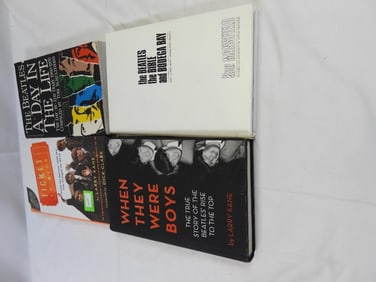 LOT OF 4 BEATLES Books