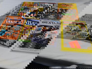 LOT OF 7 BEATLES Price Guides books