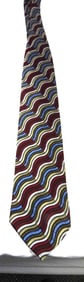 BEATLES MENS Silk Tie "The Long and Winding Road"