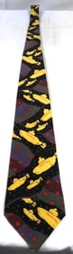 BEATLES MENS Silk Tie "Yellow Submarine"