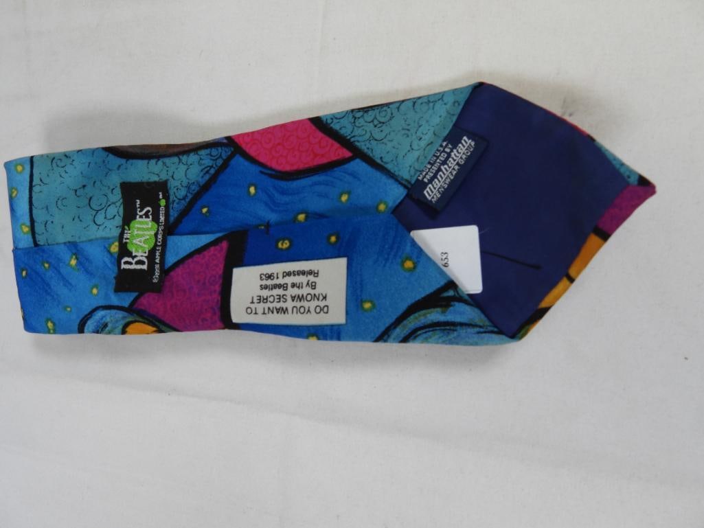 BEATLES MENS Silk Tie "Do You Want To Know a Secret": BEATLES MENS Silk Tie: "Do You Want To Know a Secret"
