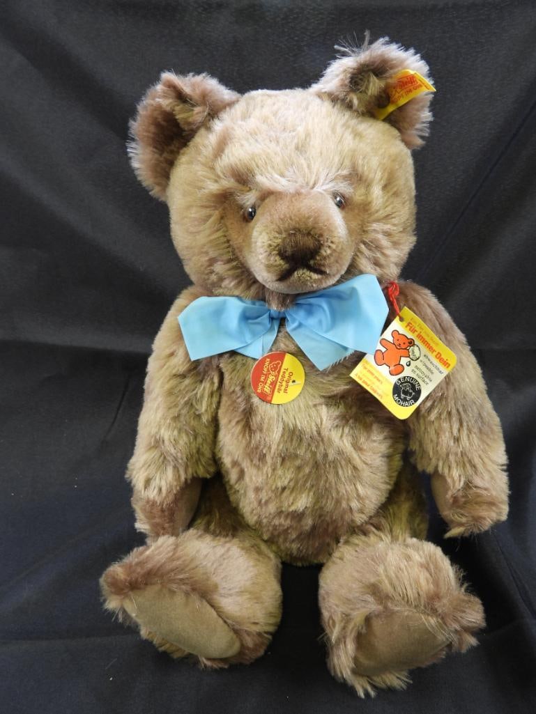 Vintage STEIFF 15" brown teddy bear (1 of 5)