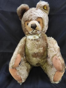 Vintage STEIFF 19" brown teddy bear