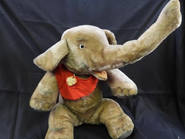 Vintage STEIFF 15" Elephant