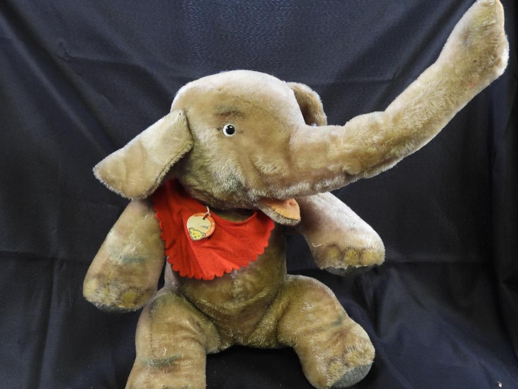 Vintage STEIFF 15" Elephant (1 of 5)