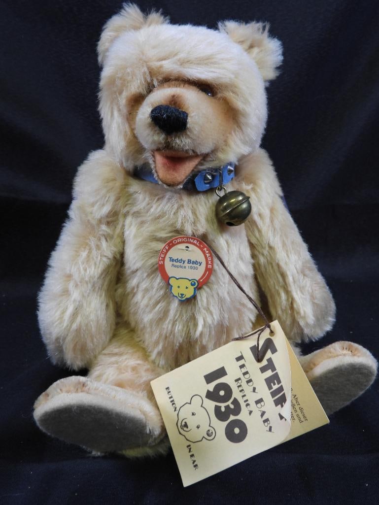 Vintage STEIFF 12" teddy bear replica 1930 (1 of 6)