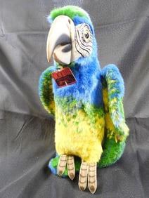 Vintage STEIFF 12" parrot