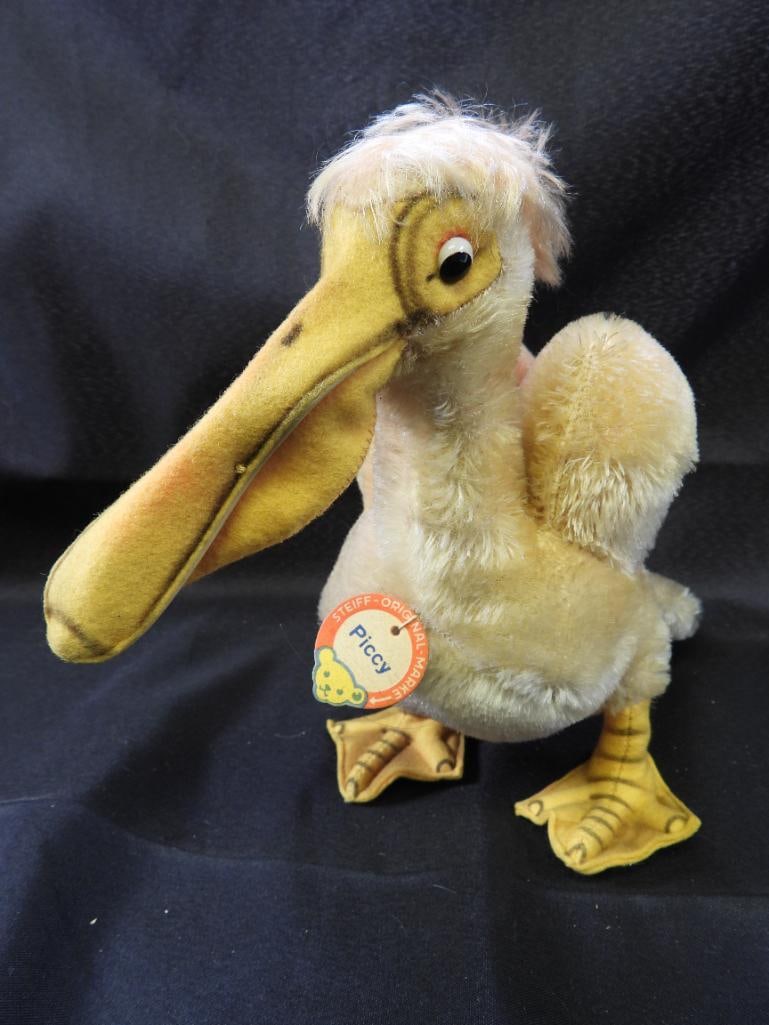 Vintage STEIFF 9" Piccy bird (1 of 6)