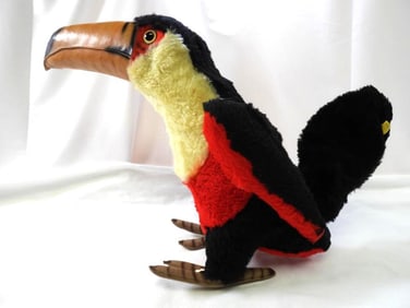 Vintage STEIFF 13" tall toucan