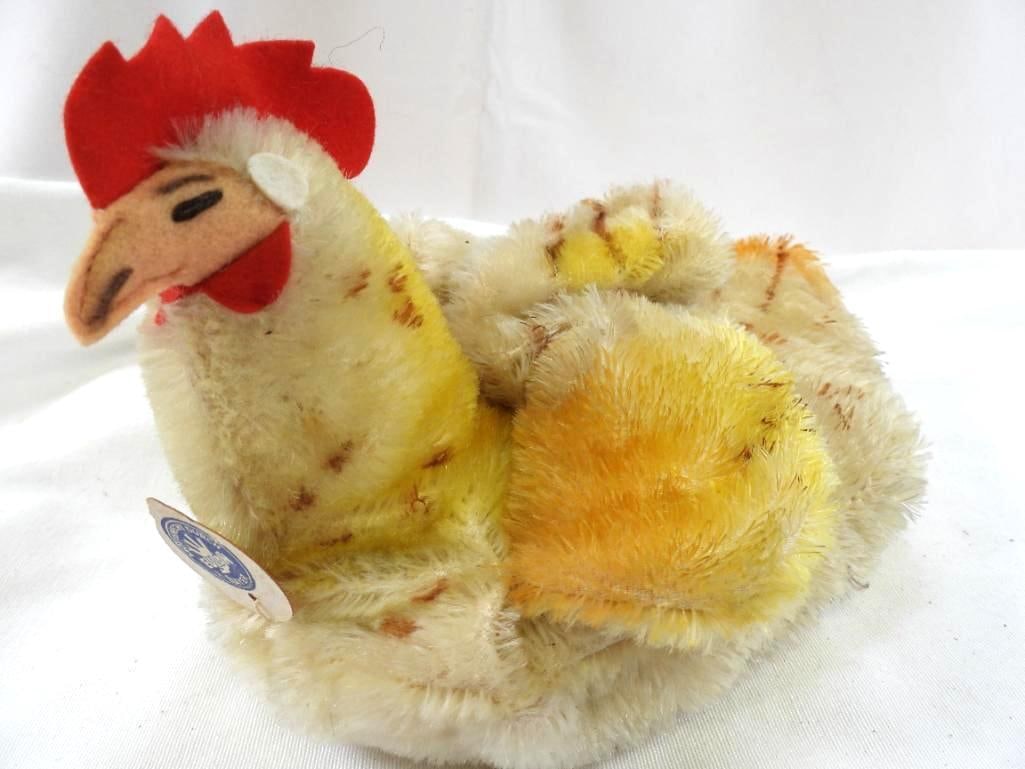 Vintage STEIFF 9" rooster (1 of 5)