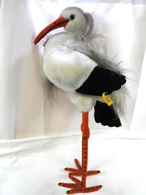 Vintage STEIFF 20" bird