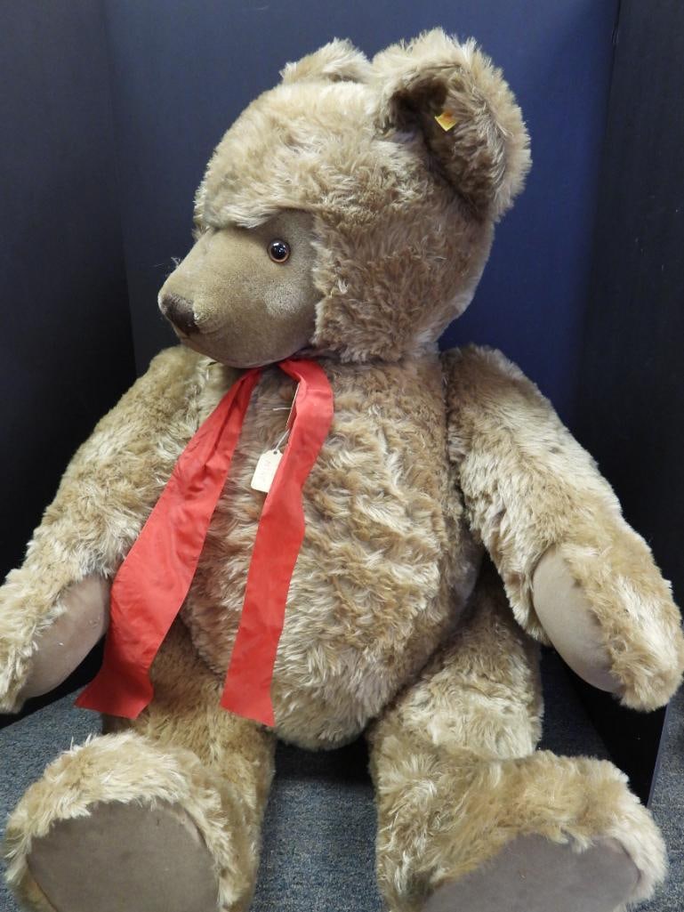 Vintage Large STEIFF 37" tall bear (1 of 6)