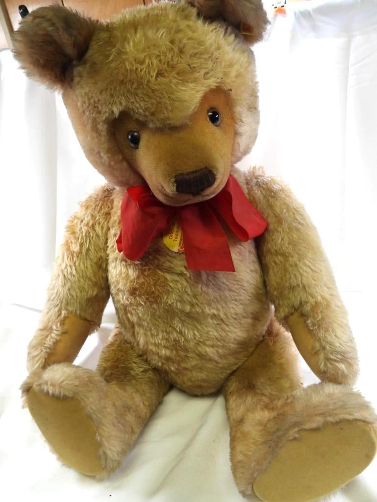 Vintage Large STEIFF 28" tall bear (1 of 8)