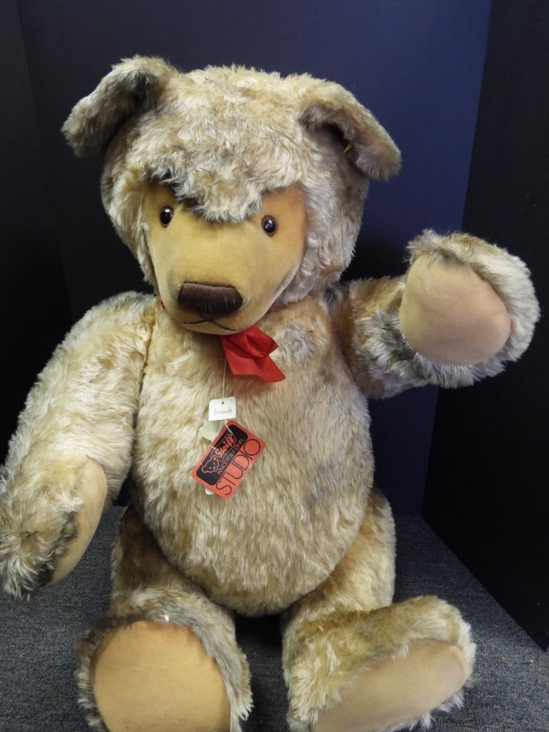 Vintage LARGE STEIFF 35" tall bear (1 of 7)