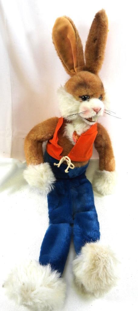 Vintage STEIFF 18" tall rabbit (1 of 6)