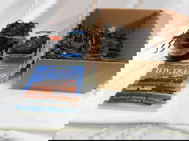 American Flyer 19B Train Power Control, Lionel transformer, track and switches and Toy Train book