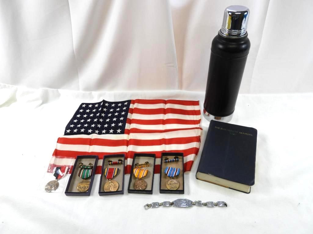 LOT OF 13 Military Items including Super Vac, Medals and more (1 of 13)