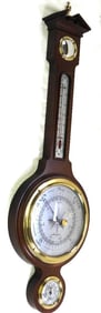 Vintage Wall-mounting Thermometer, Barometer and Hygrometer