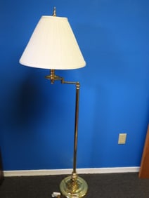 Classic brass floor lamp