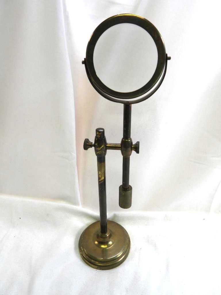 Vintage Adjustable Brass Magnifying Glass (1 of 7)