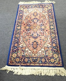 Karastan Heriz pattern 2.10 x 5 wool rug