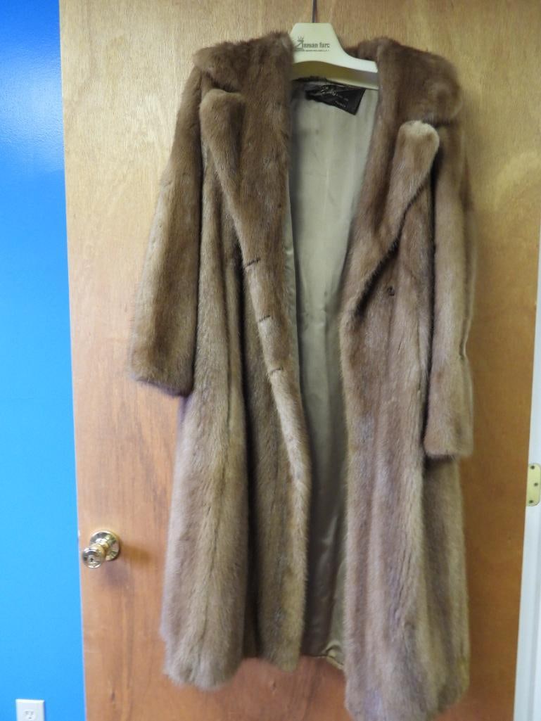 Mitchell Juniors Long Mink coat: Mitchell Juniors Long mink coat