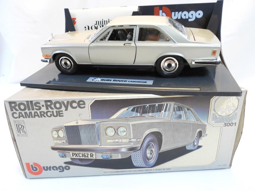 Vintage Burago Diecast model of a Rolls-Royce Camargue in original box (1 of 6)