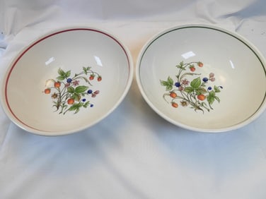 LOT OF 2 Vintage Stoviglieria Pasta Bowls made in Italy