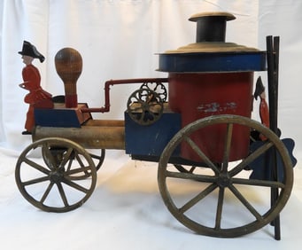 Antiquee Fire Engine pull toy