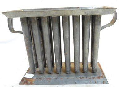 Antique taper candle mold