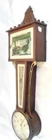 Antique Seth Thomas Banjo Mansfield clock - Washington Mt Vernon