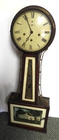Antique Seth Thomas Banjo Mansfield clock - Washington Mt Vernon