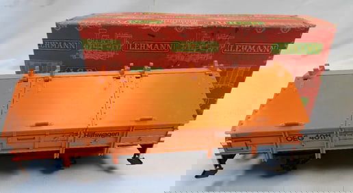 Antique LGB 4011 Orange Klappdeckelwagen