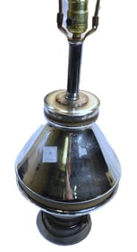 Vintage Table Lamp Mercury Glass