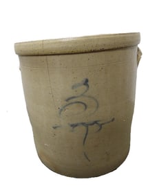 Vintage stoneware crock