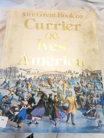 "The Great Book of Currier & Ives' America' large illustrated book