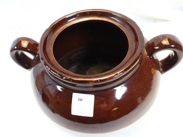 Vintage Monmouth Pottery bean pot