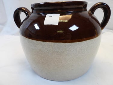 Vintage Monmouth Pottery bean pot