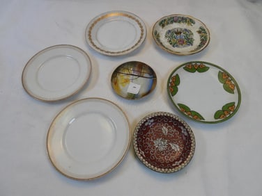 LOT OF 7 small plates